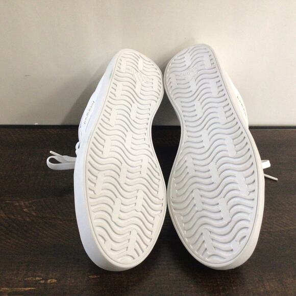 Adidas Womens VL Court 3 Sneaker White Grey Size 9.5 Skateboarding Shoes Scuffed - Picture 6 of 7